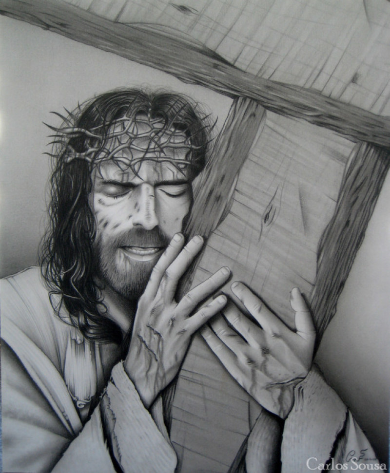 Jesus live a life of suffering and in suffering with Christ, we have strength for today and bright hope for tomorrow.