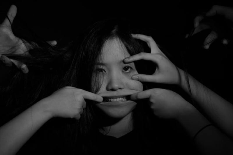 woman being manipulated
